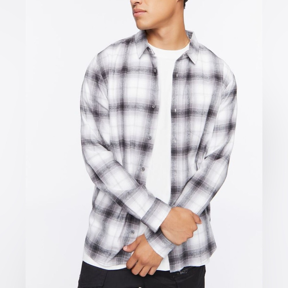 FOREVER 21 Plaid Flannel Shirt